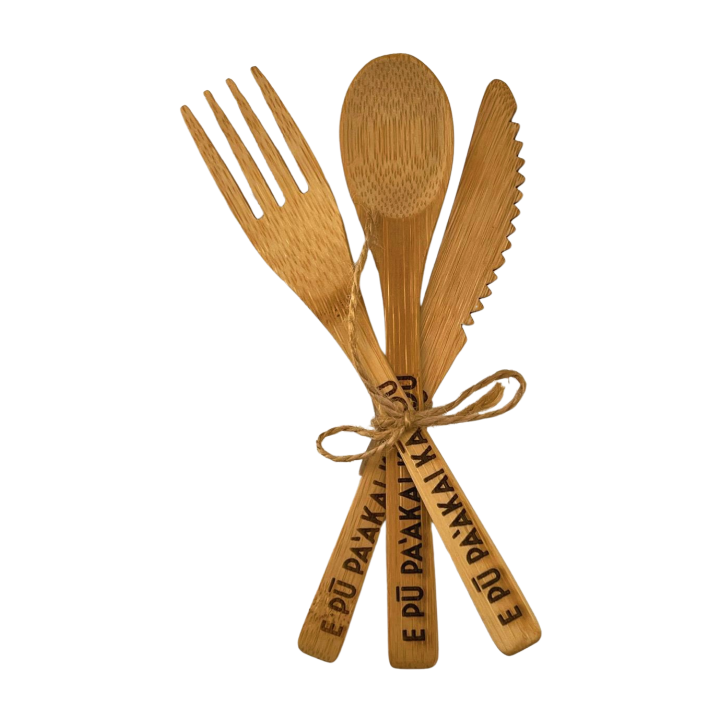 E pū paʻakai kākou Reusable Utensils