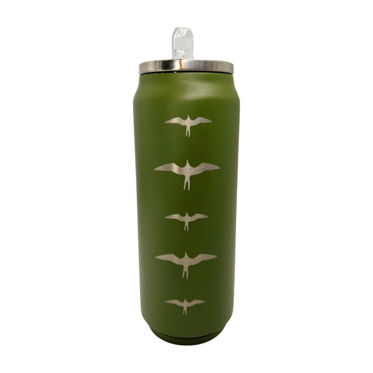 Kini Soda Can Style Flask/Tumbler - Green