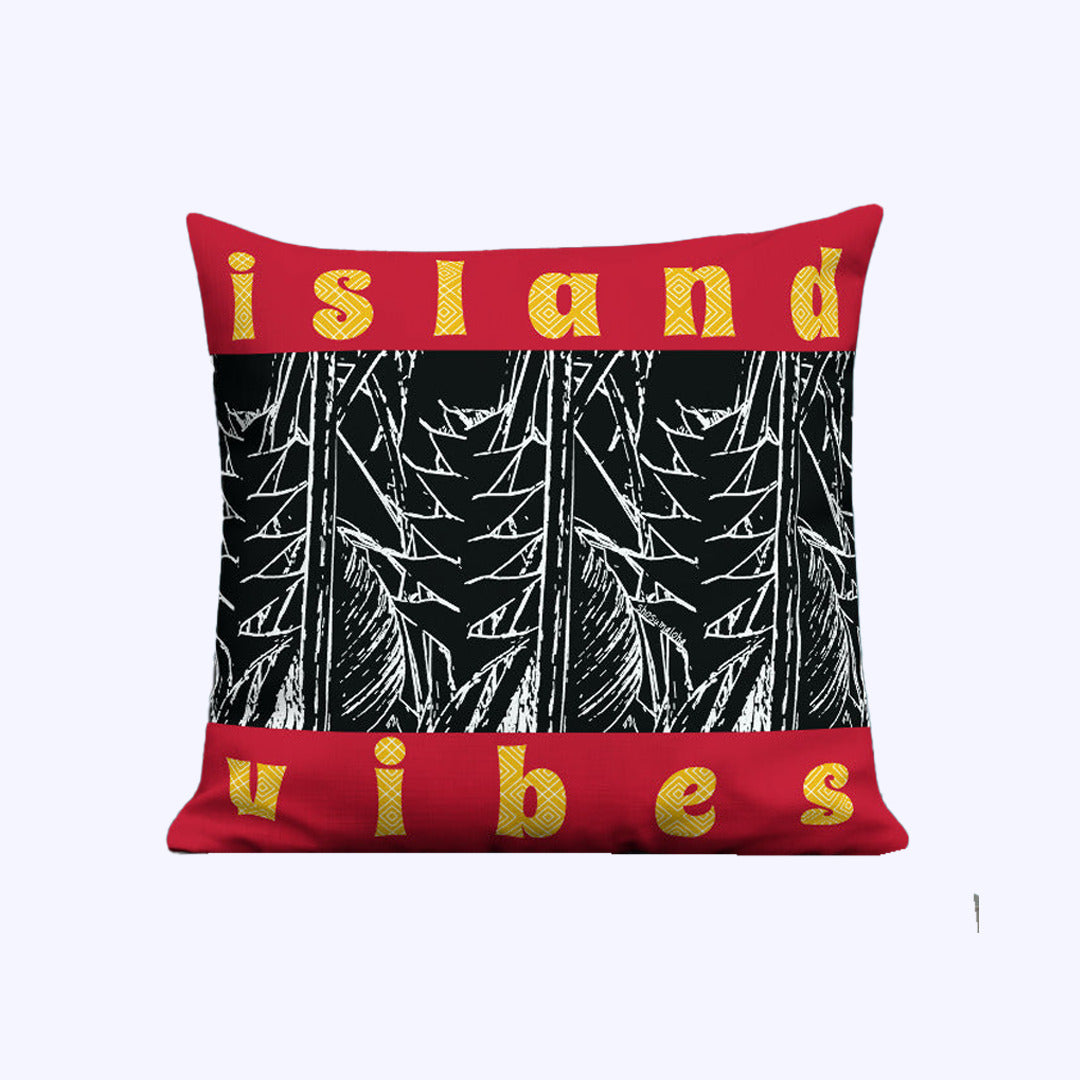 Pop-Up Mākeke - Shosum Aloha - Island Vibes Heliconia Sketch Throw Pillows &amp; Inserts