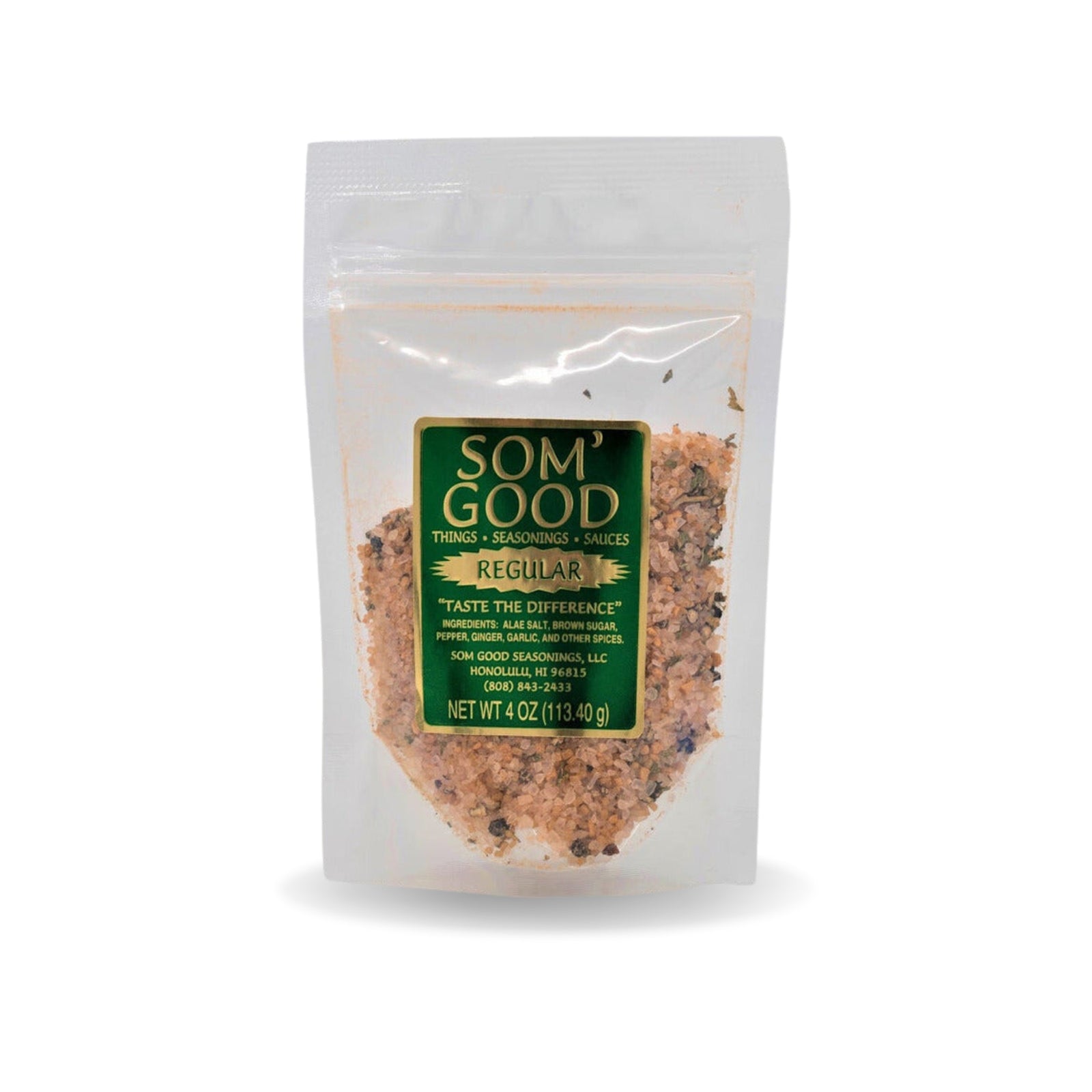 Pop-Up Mākeke - Som Good Seasonings - Som Good Regular Alae Salt Seasoning