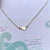 Pop-Up Mākeke - Sparrow Seas - Kauai Sterling Silver Dainty Necklace