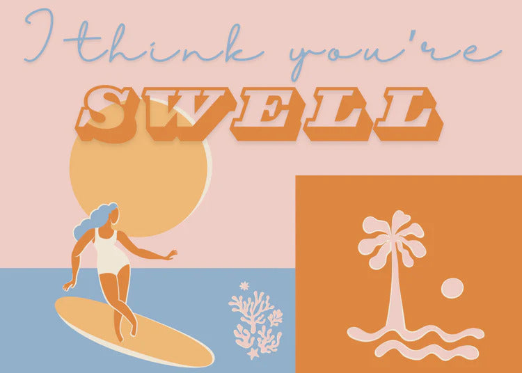 &quot;I Think You&#39;re Swell&quot; 48-Piece Postcard Puzzle