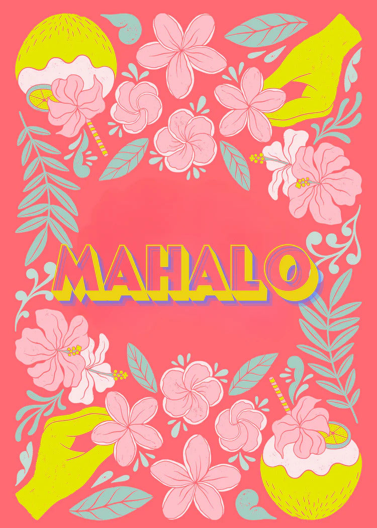 &quot;Mahalo&quot; 48-Piece Postcard Puzzle