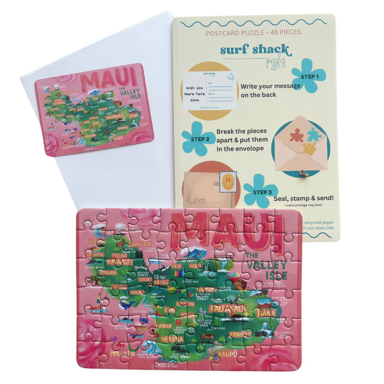 "Maui" 48-Piece Postcard Puzzle