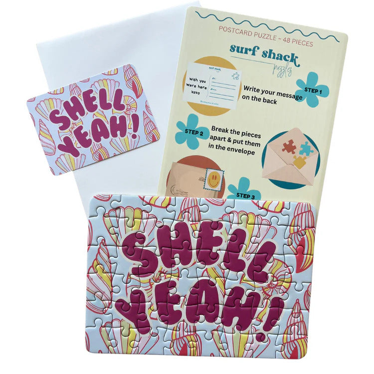 "Shell Yeah" 48-Piece Postcard Puzzle