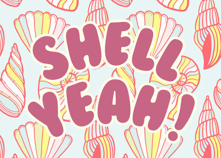 &quot;Shell Yeah&quot; 48-Piece Postcard Puzzle