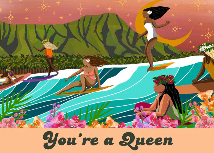 &quot;You&#39;re a Queen&quot; 48-Piece Postcard Puzzle