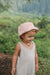 Pop-Up Mākeke - Tag Aloha - Keiki Reversible Bucket Hat - Anthurium - Solid Side