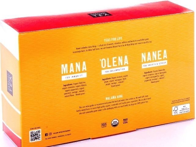 Hawaiian Natural Tea Maikai Gift Box | For Well-Being