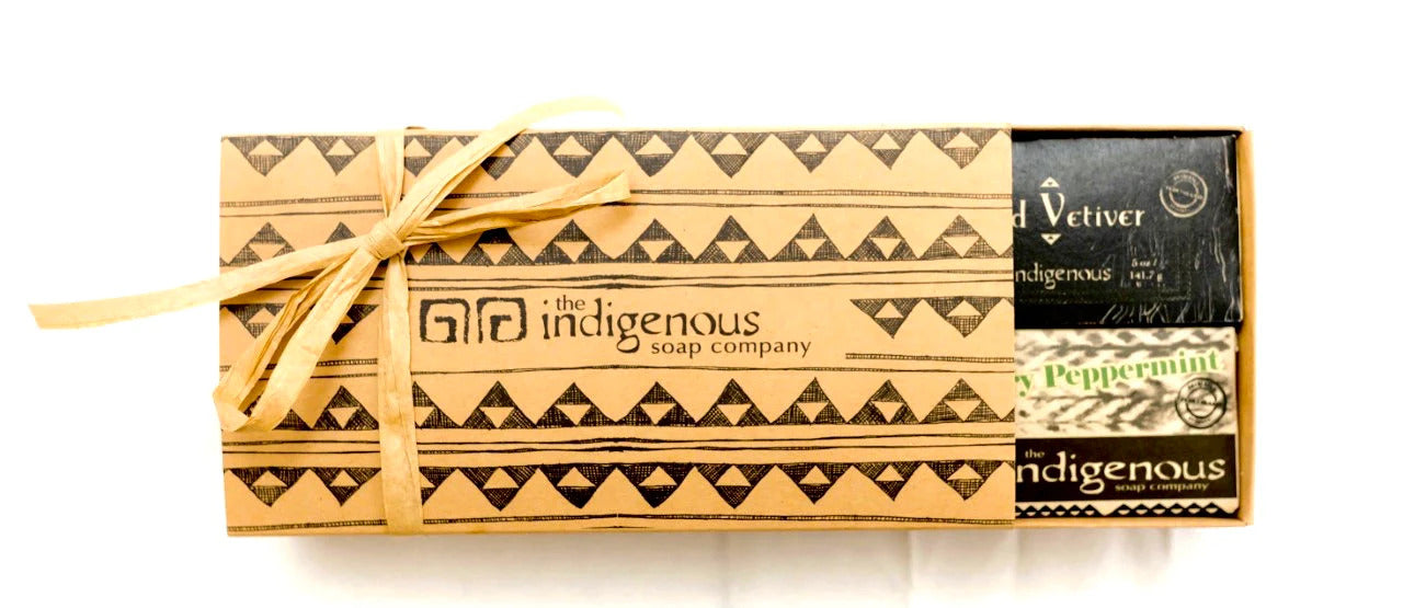 Pop-Up Mākeke - The Indigenous Soap Company - Makana Nui Gift Box - Front View