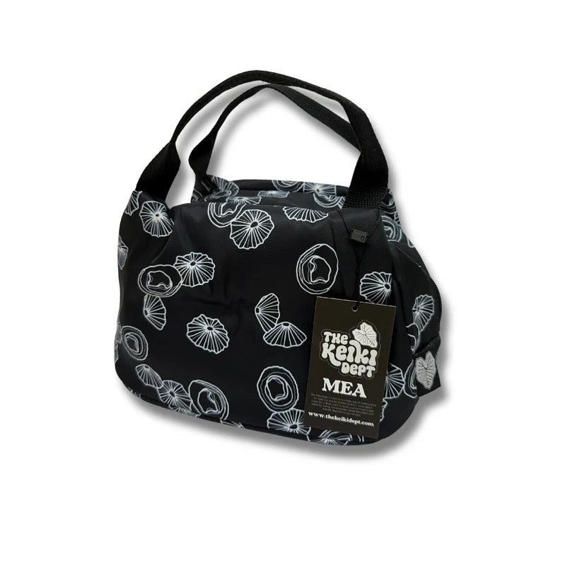 Pop-Up Mākeke - The Keiki Department - Black Opihi Shells Lunch Tote Bag