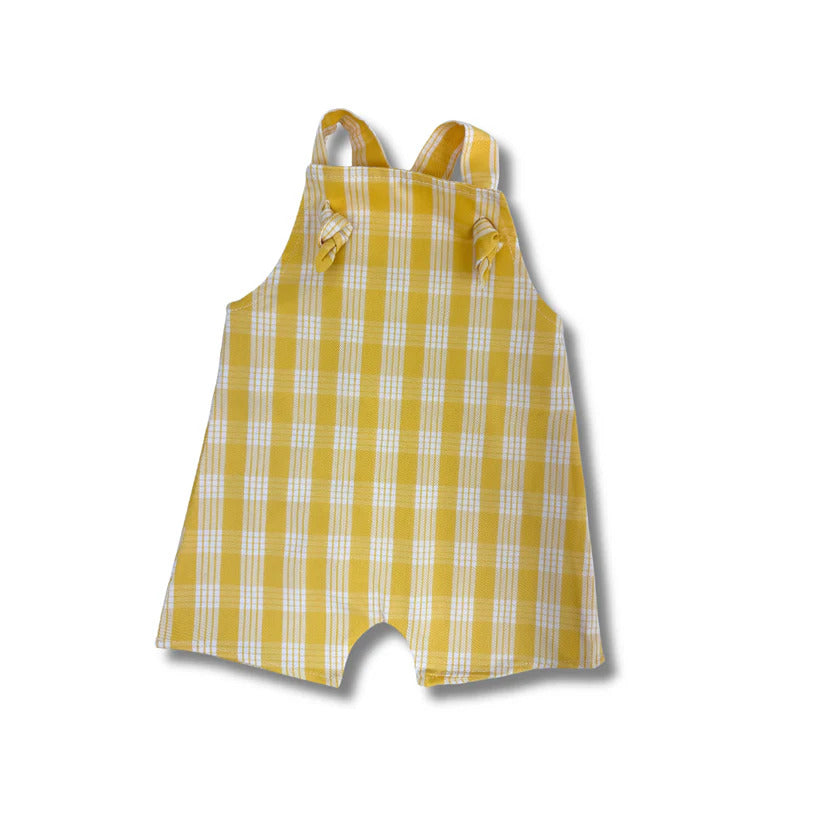 Palaka Baby Overalls - Yellow