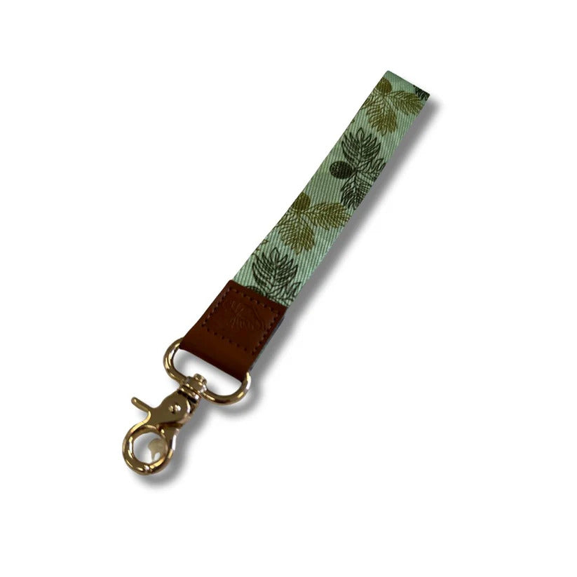 Wristlet Keychain - Ulu Green Ulu o Lele