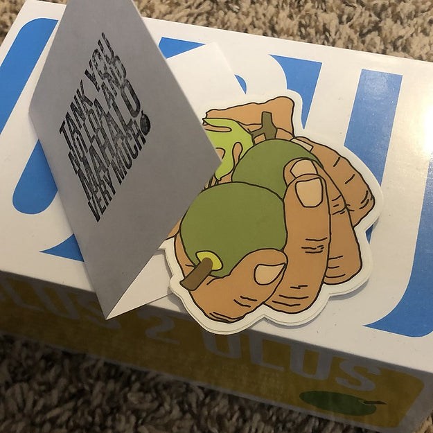 Pop-Up Mākeke - Ulus to Ulus - Hand Sticker