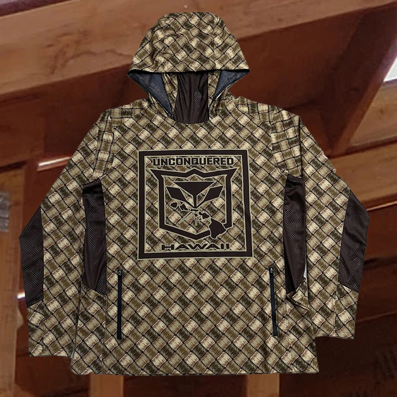 Lauhala Dri-Fit Hoodie - Desert Camo