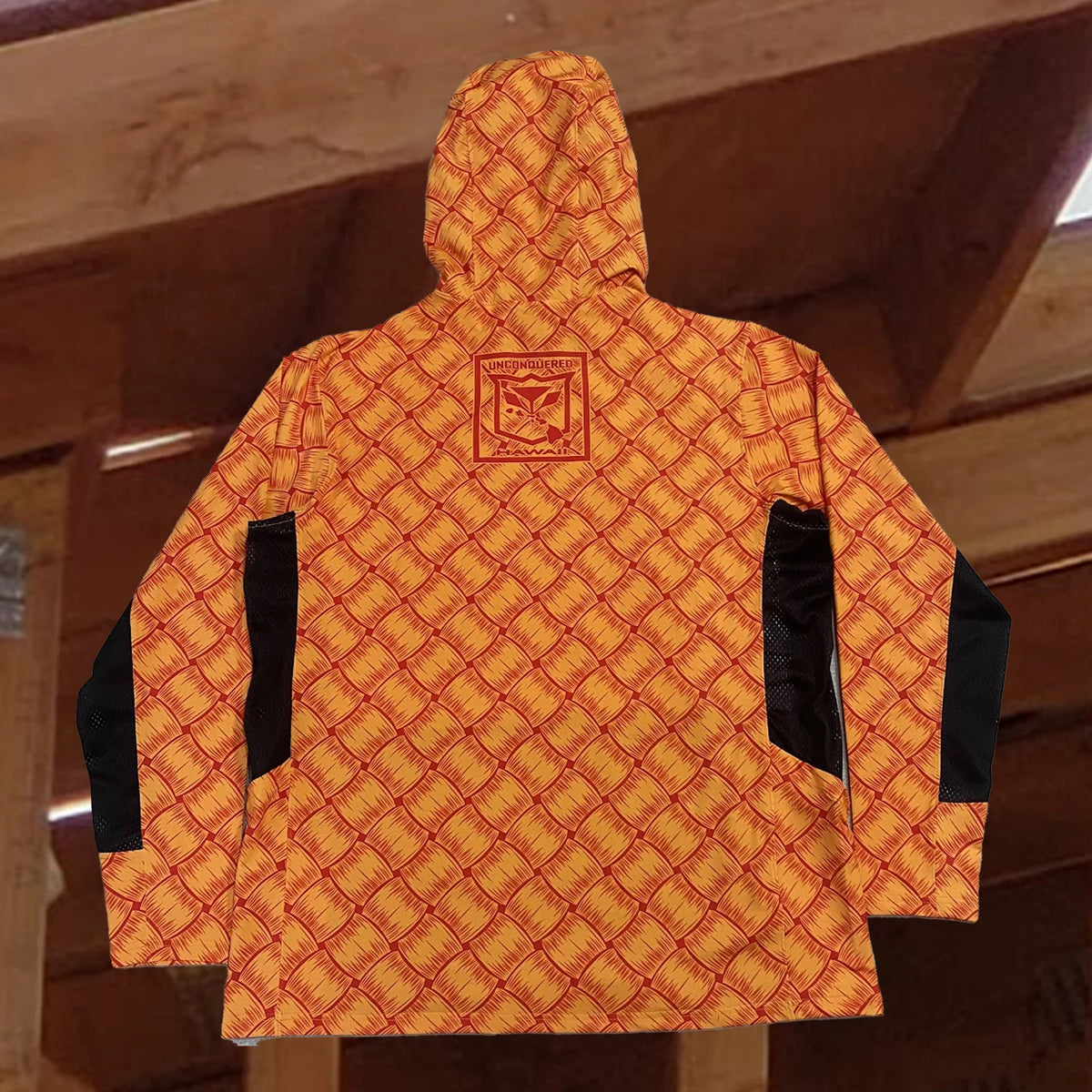 Lauhala Dri-Fit Hoodie - Hi-Vis Orange