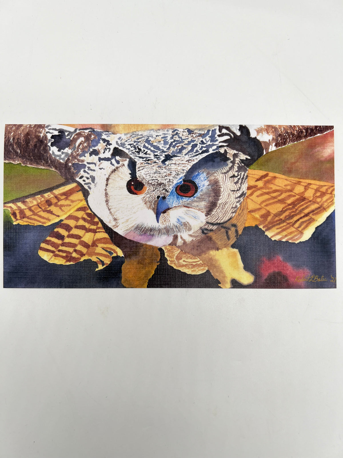 Hawaiian Owl Greeting Card