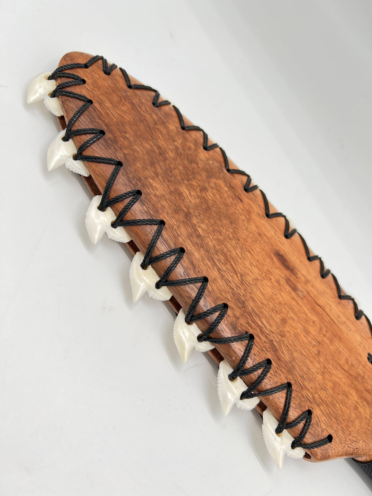 Large Lei O Mano 14 Tiger Shark Teeth