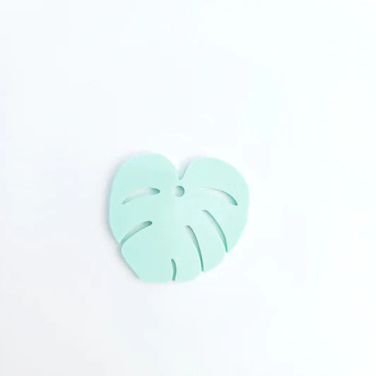 Pop-Up Mākeke - Workshop 28 HI - Monstera Pieces Acrylic Keychain - Mint