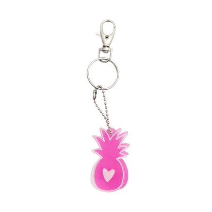 Pop-Up Mākeke - Workshop 28 HI - Pineapple Love Acrylic Keychain - Watermelon