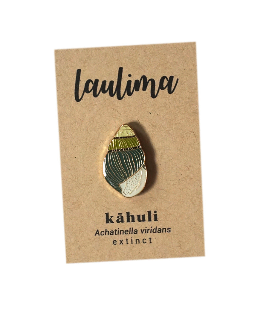 Pop-Up Mākeke Laulima Hawai'i - Enamel Pin - Kāhuli