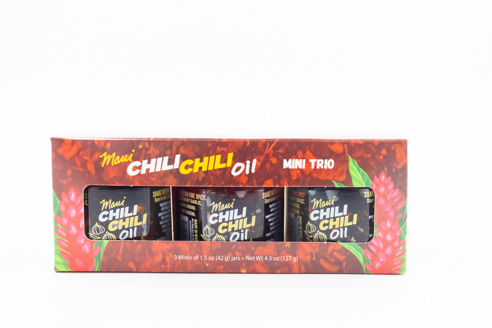 Maui Chili Chili Oil Mini Trio