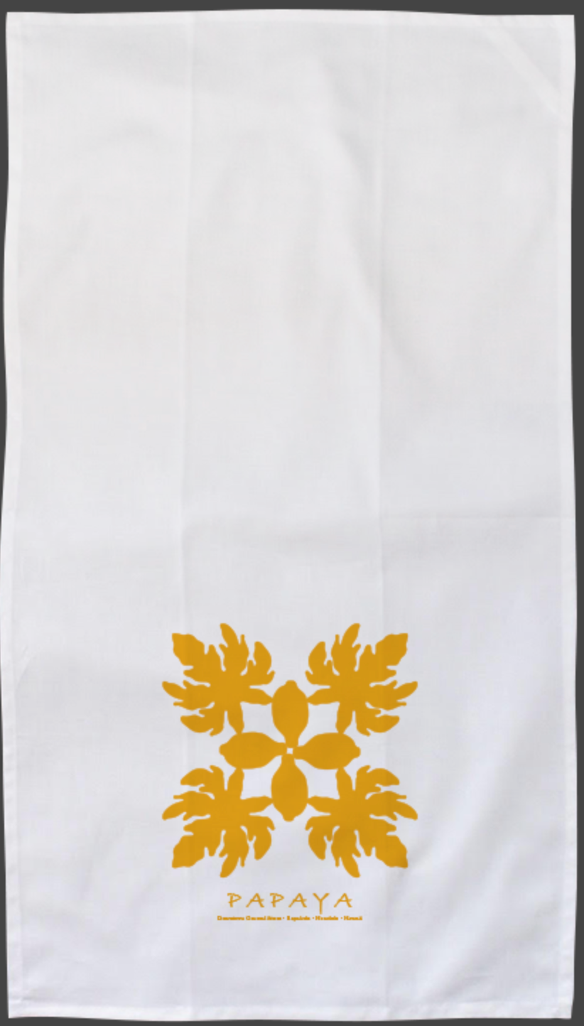 Hawaiian Quilt Towels by Downtown General