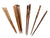 Single Koa Wood Hairpick