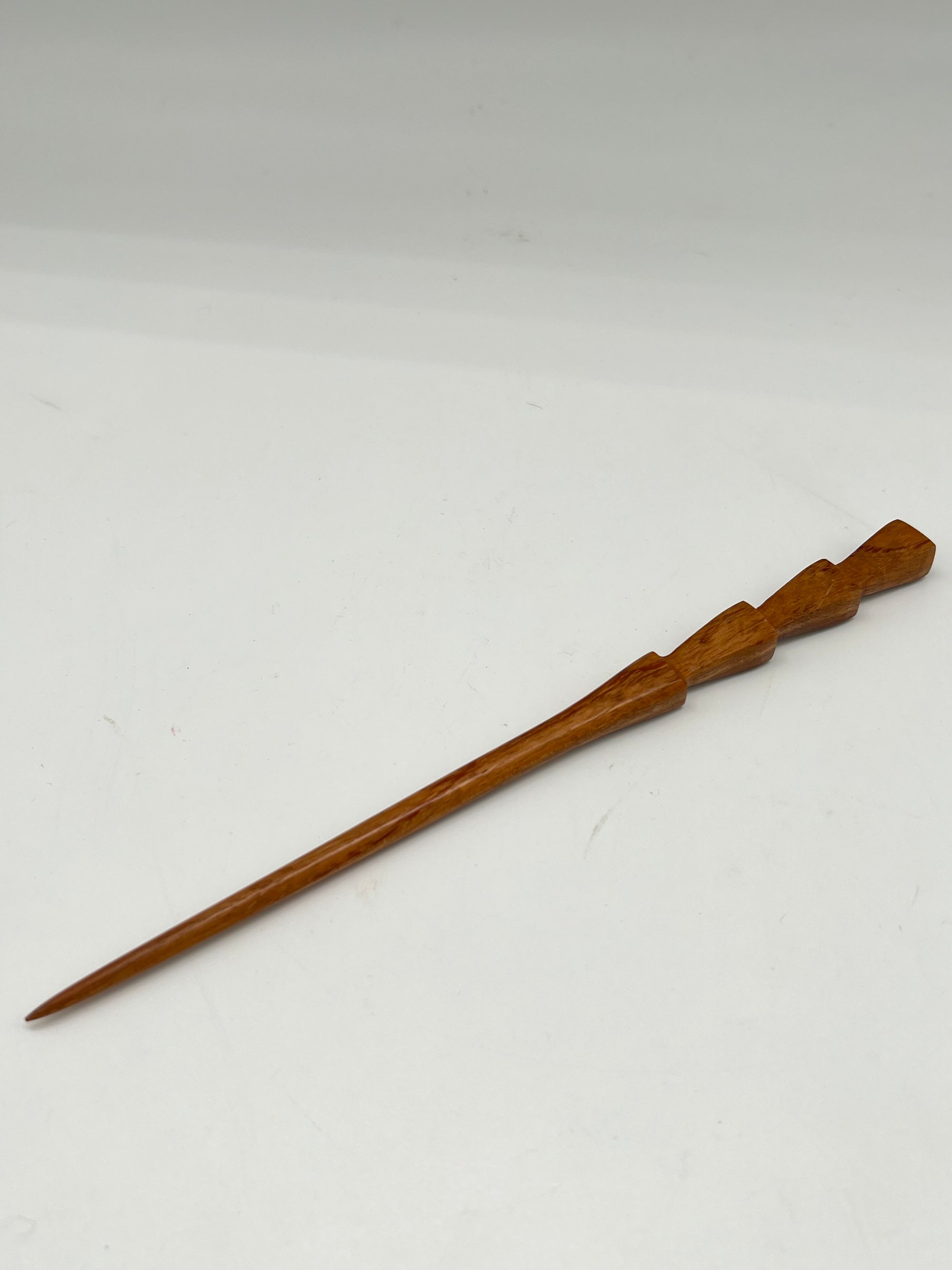 Single Koa Wood Hairpick