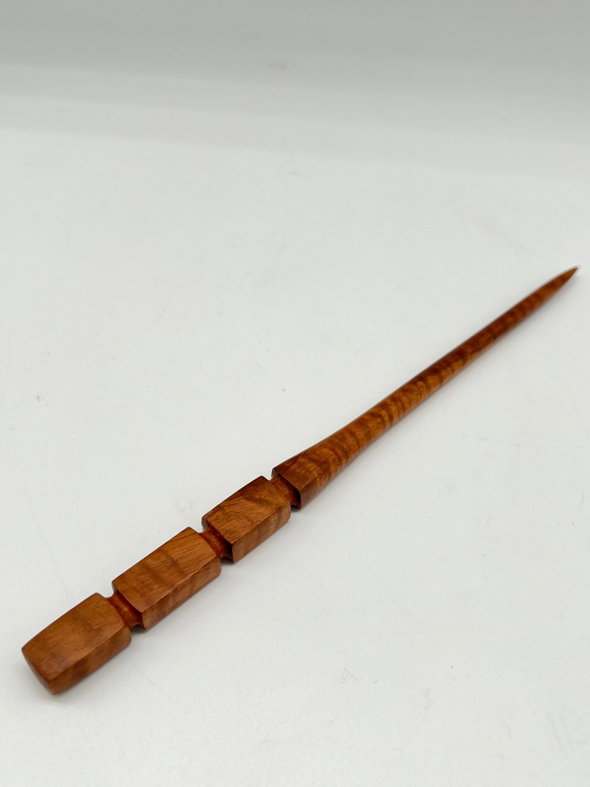 Single Koa Wood Hairpick