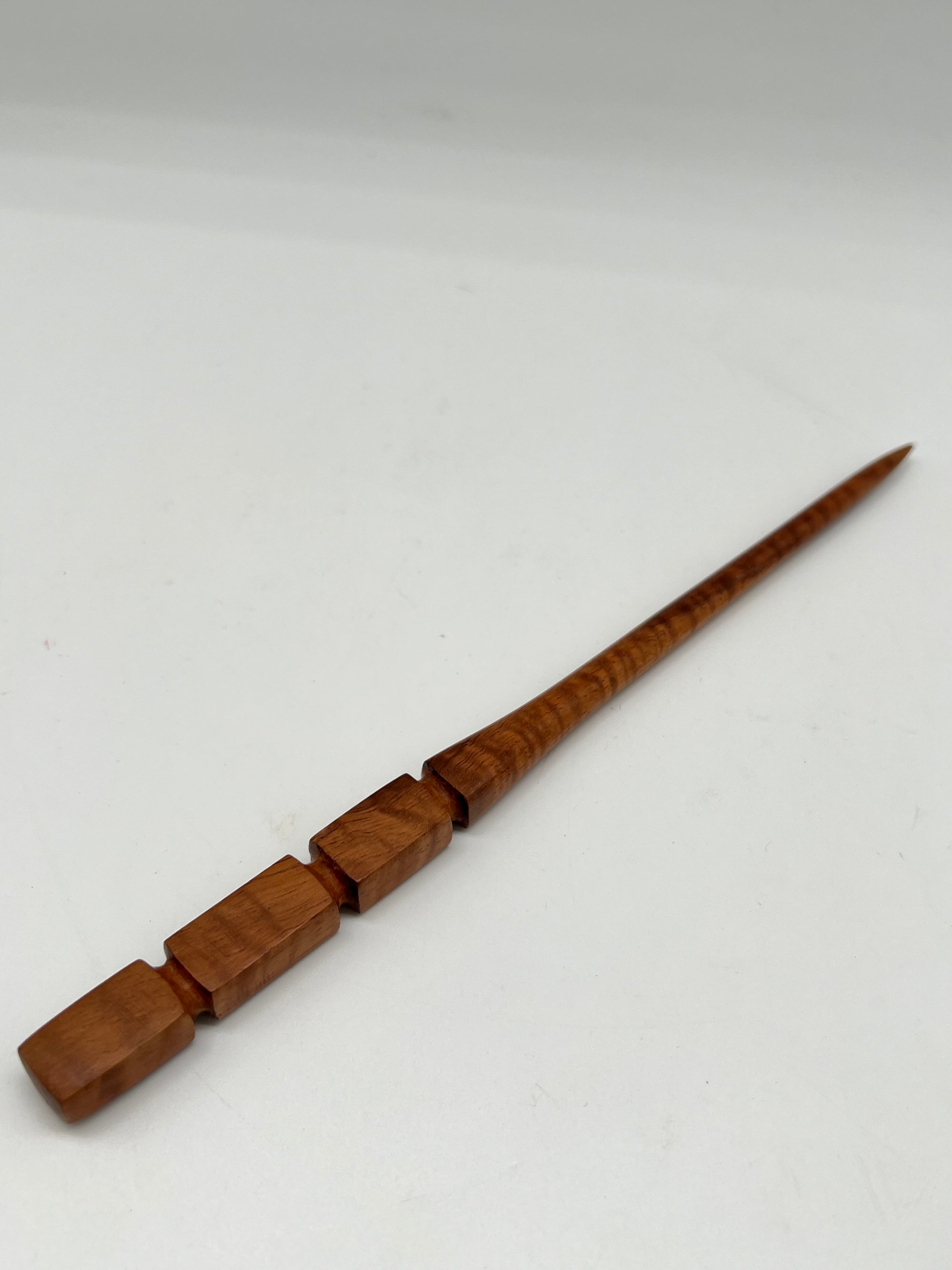 Single Koa Wood Hairpick