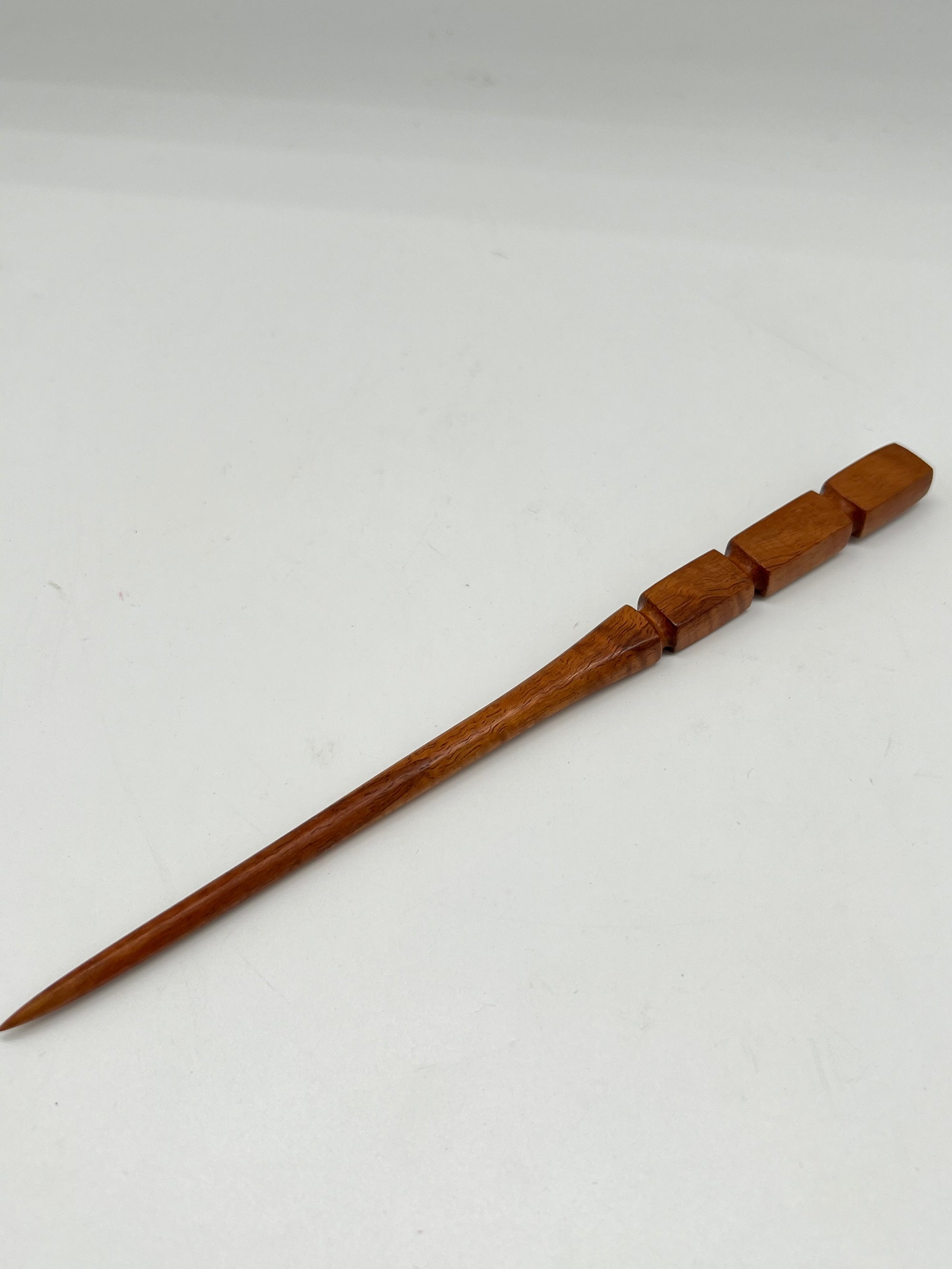 Single Koa Wood Hairpick