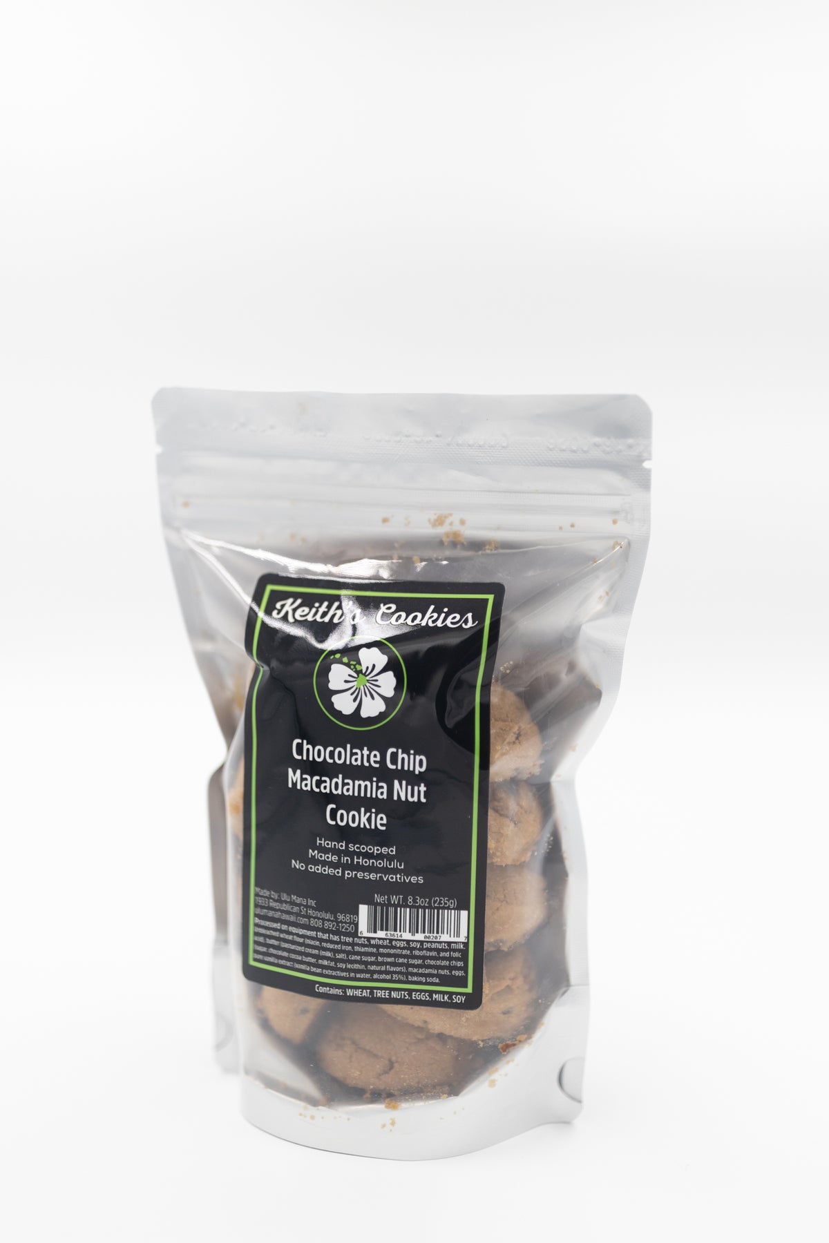 Keith's Cookies - Chocolate Chip Macadamia Nut Cookies