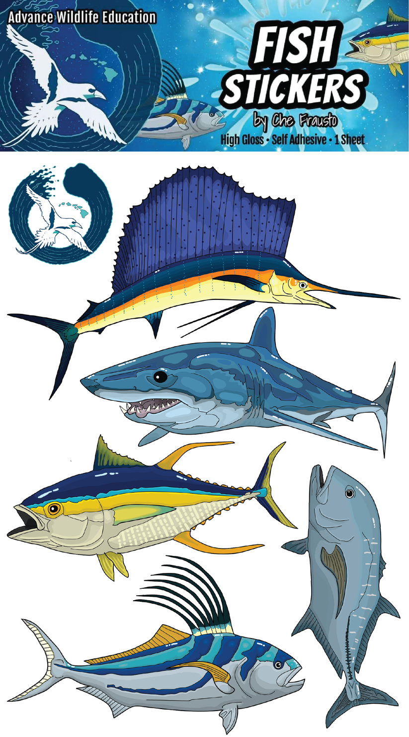 Fish Sticker Sheet