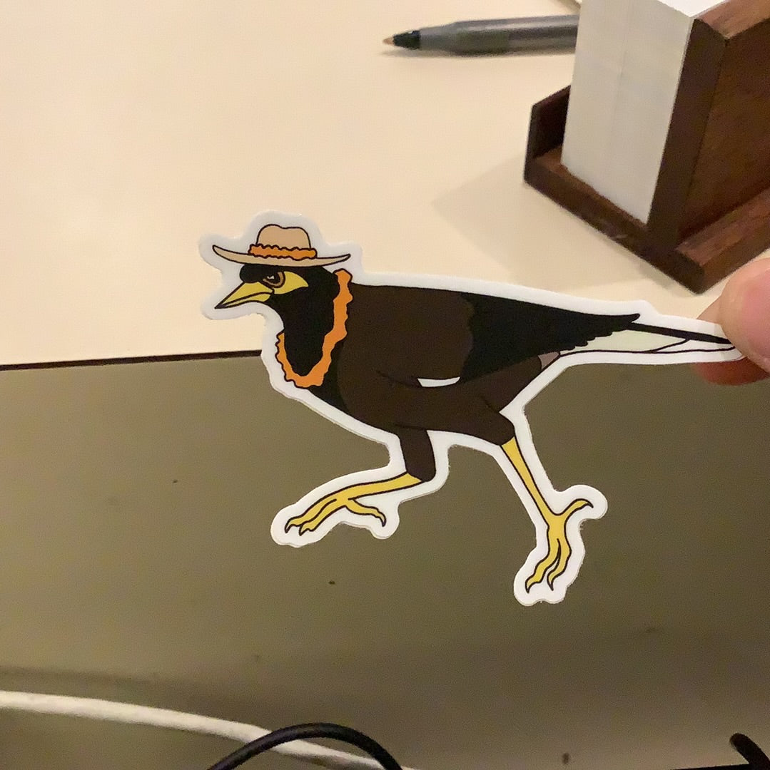 Unko Myna Sticker