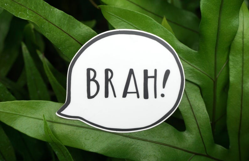 Brah Mini Sticker