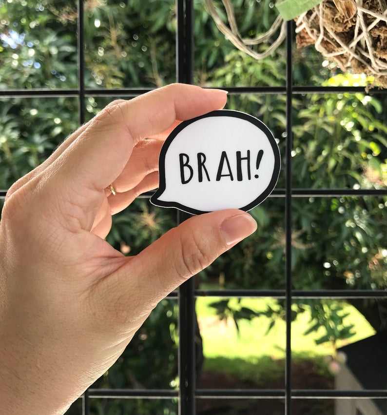 Brah Mini Sticker