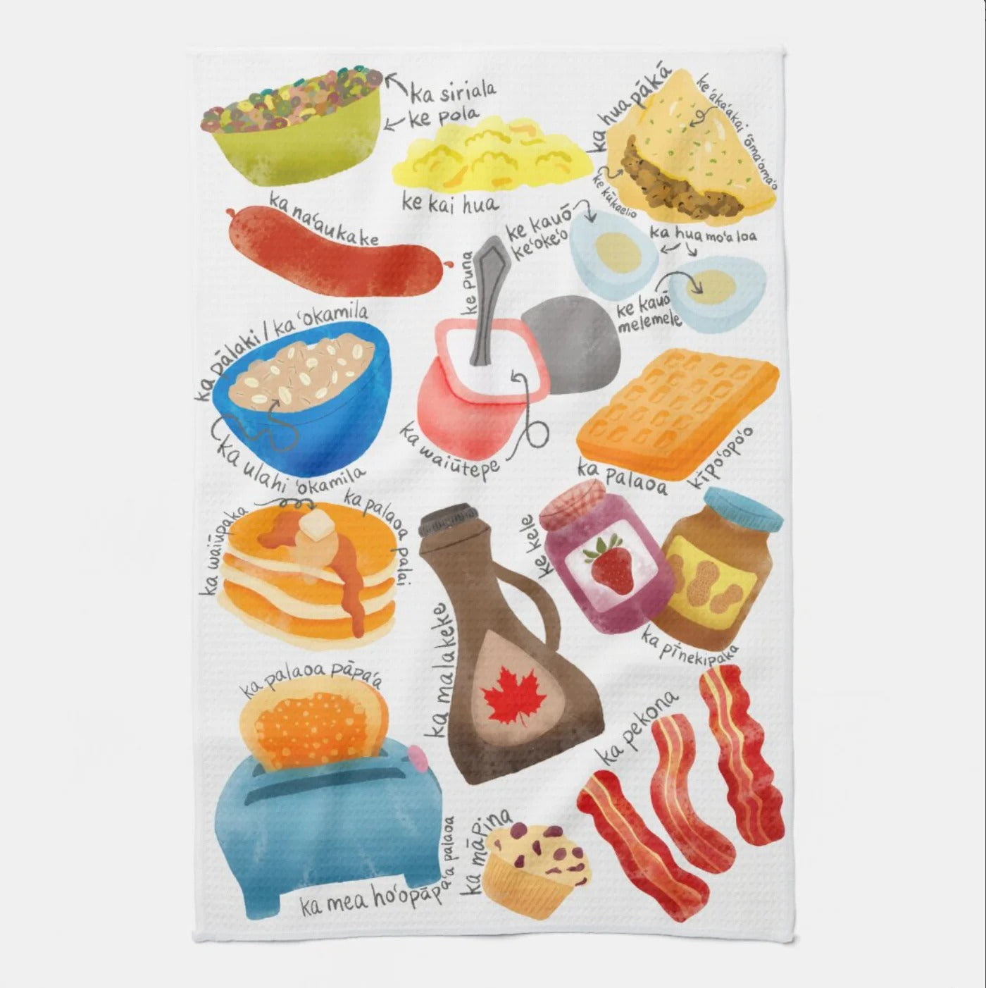 ʻAina Kakahiaka/Breakfast Kitchen Towel
