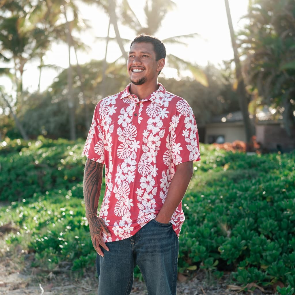 Vintage Aloha Men's Polo Shirt