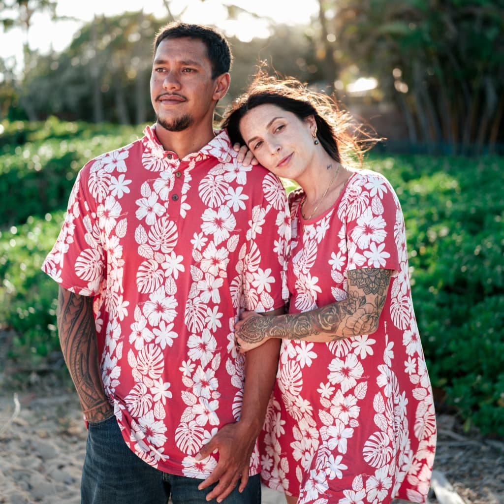 Vintage Aloha Men's Polo Shirt