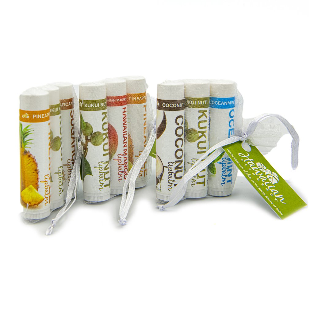 Hawaiian Bath and Body Three Lip Balm Gift Set