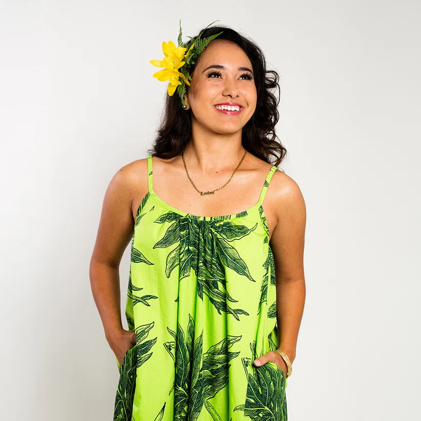 Ulu Green on Green Maxi Dress