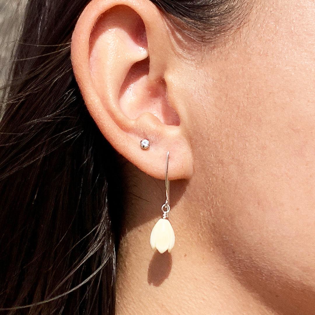 Pikake Earrings (Sterling Silver)