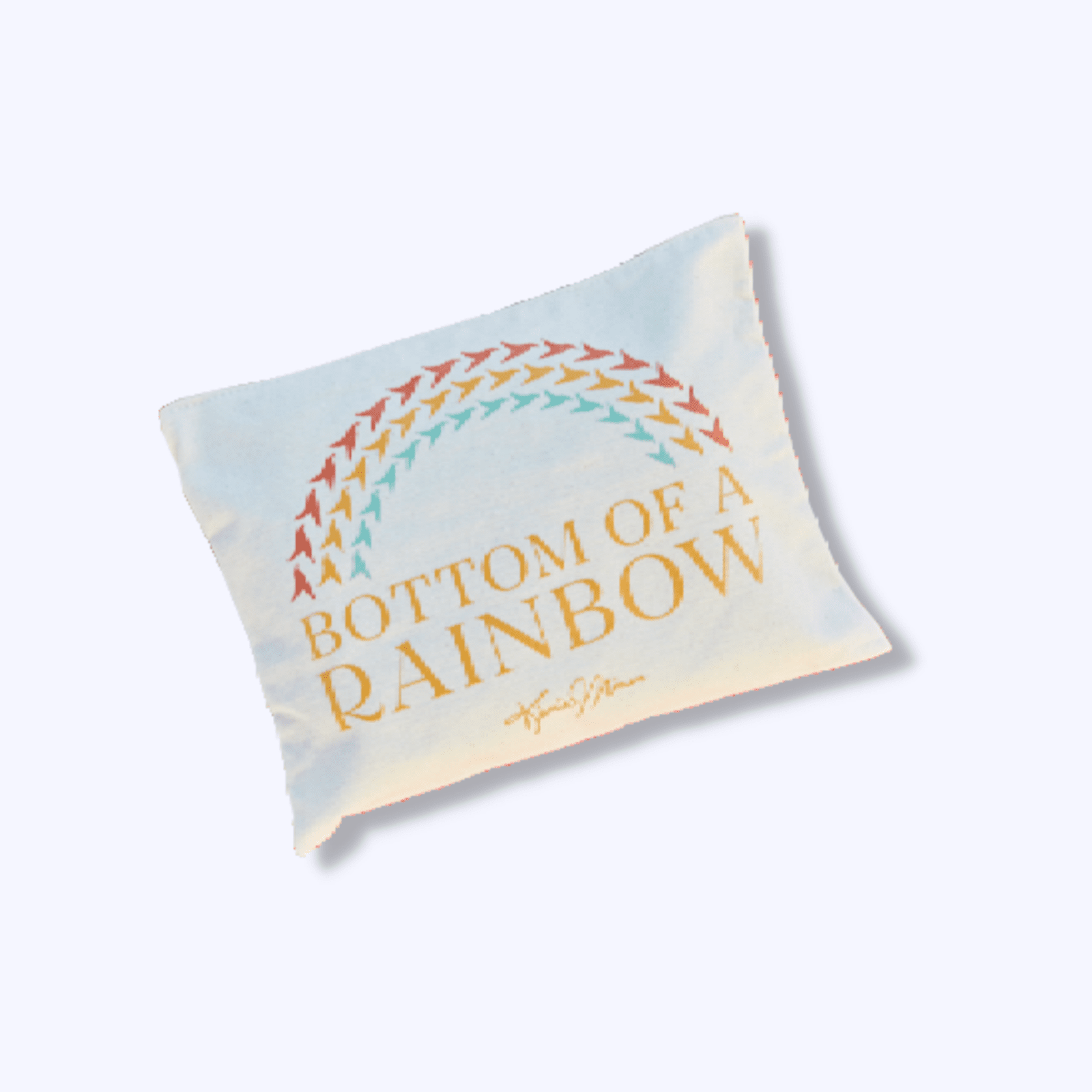 Bottom Of A Rainbow Canvas Pouch