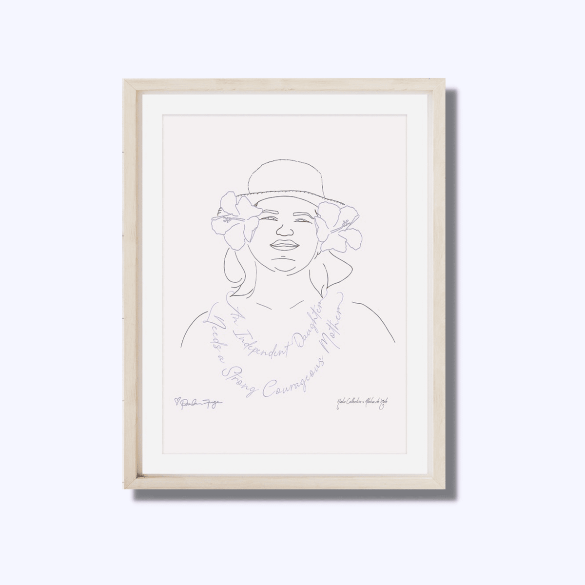 Nā Leo Wahine - Paula Fuga Print