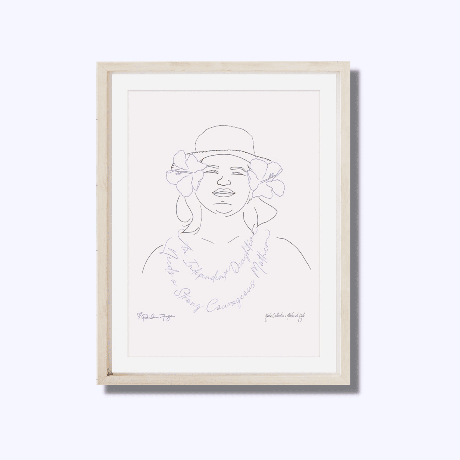 Nā Leo Wahine - Paula Fuga Print