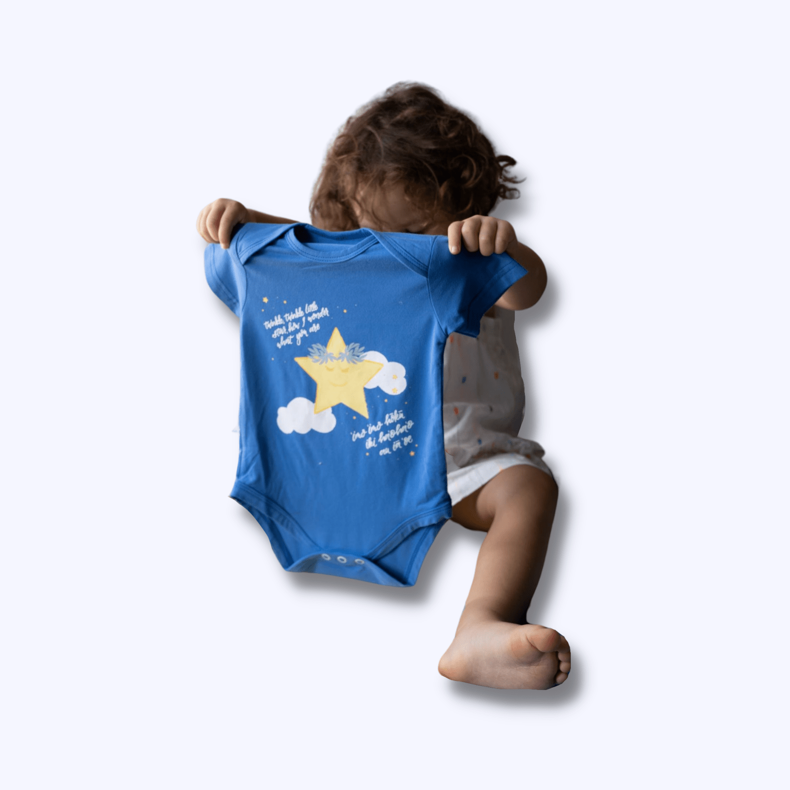 Twinkle, Twinkle Little Hōkū Baby Onesie 6-12M