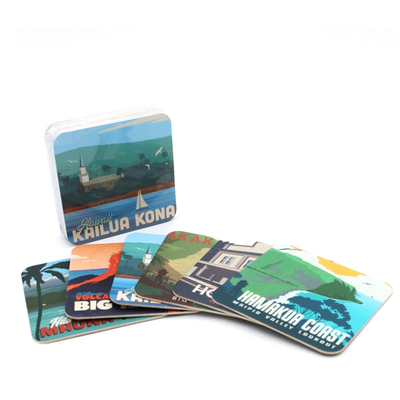 Hawaii Island Coasters