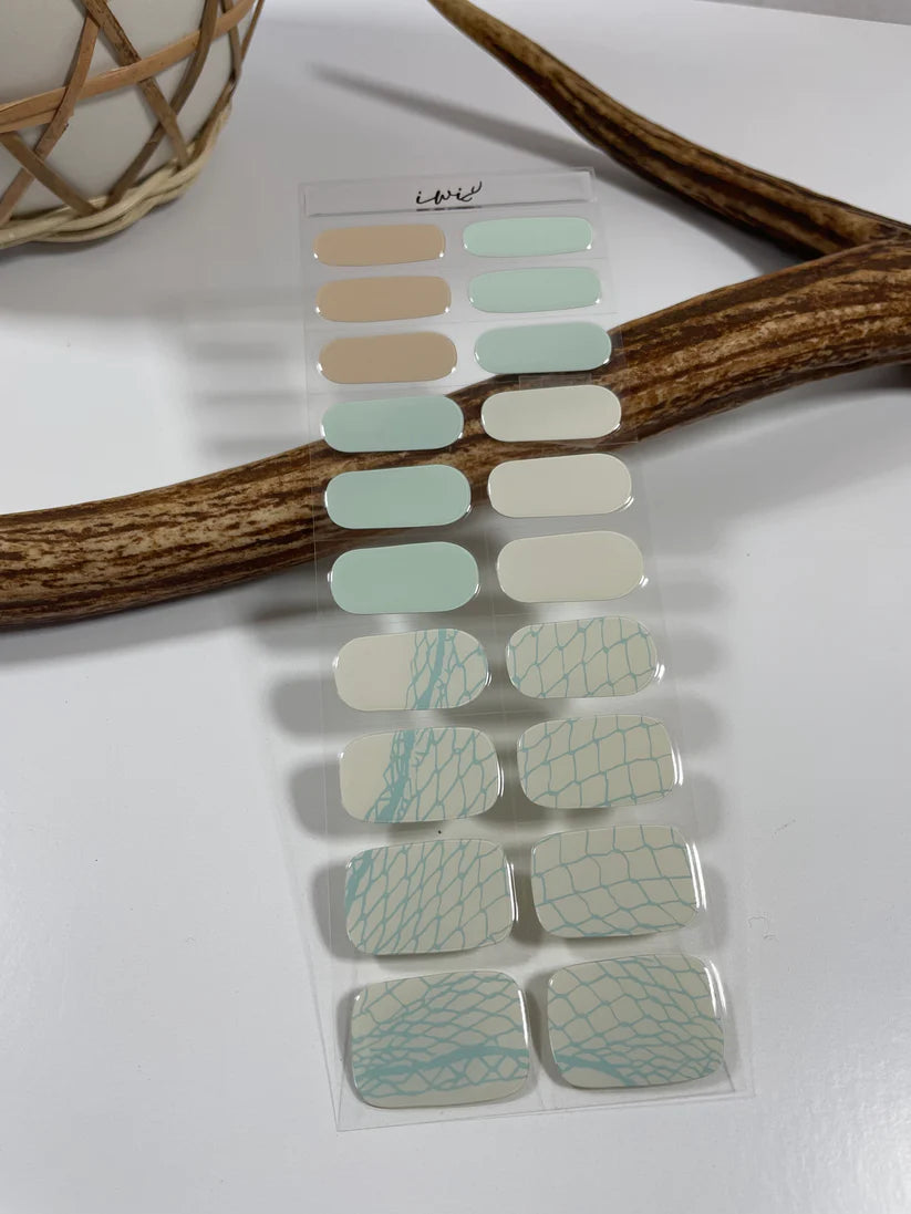 Gel Nail Strips - Holoholo Colletion: Hoʻolei ʻUpena