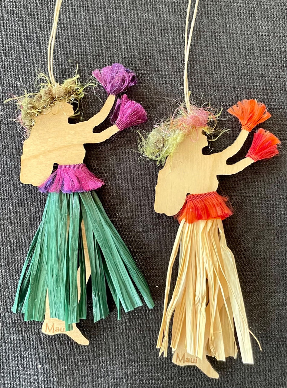 Hula Girl Ornament